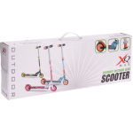 Xq Max Opvouwbare Step Met Voetrem - Zwart Met Lime