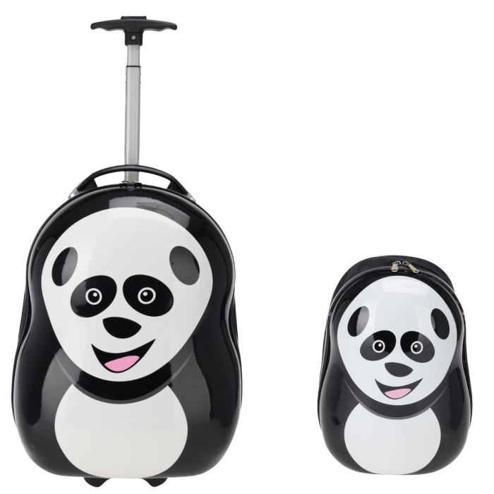 Handbagage Koffer En Rugzak - Panda