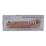 Gifts@Home Mini Bowling Set - Tafelmodel - Hout