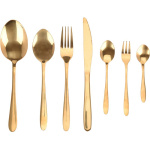 Excellent Houseware Bestekset 39-Delig - Rvs - Goud