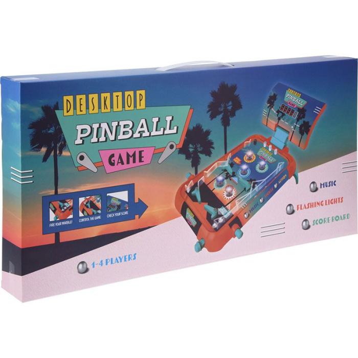 Flipperkast - Pinball Machine - 53X26 Cm - Tafelmodel