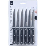 Excellent Houseware Steakmessenset - 6 Delig - 21Cm