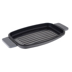 Bergner Infinity Chefs Grillplaat 42 X 22 Cm -  Gegoten Aluminium  - Soft-Touch Handvaten