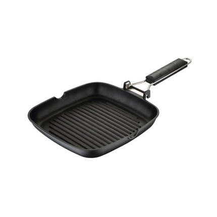 Bergner Grillpan Met Inklapbaar Handvat