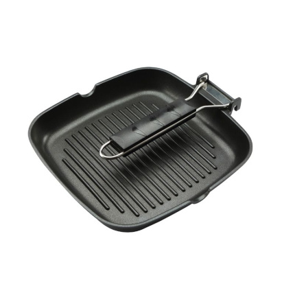 Bergner Grillpan Met Inklapbaar Handvat