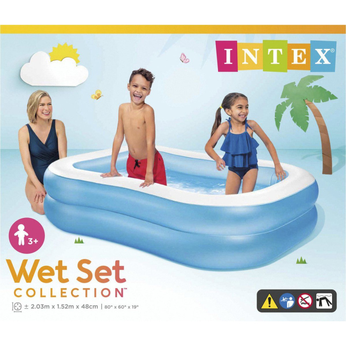 Intex Familypool - 203 X 152 X 48Cm