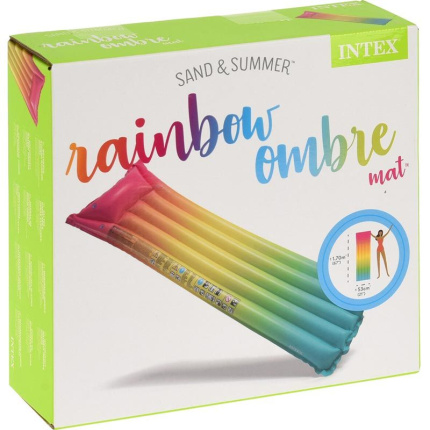 Intex Luchtbed - Regenboog - 170 X 53 Cm