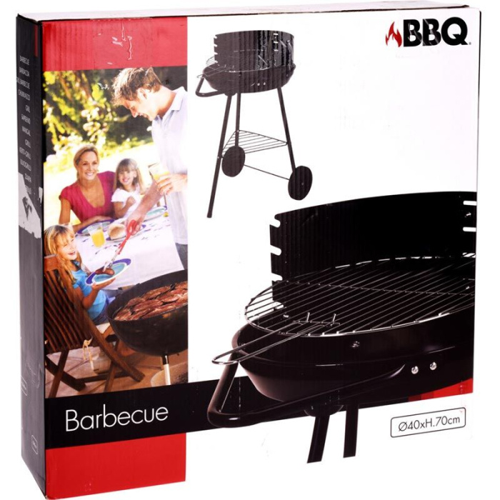 Bbq Barbecue Half Open  - Met Windscherm