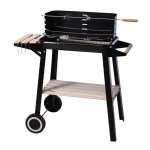 Bbq Verrijdbare Barbecue - Met Zijtafel - 83 X 45 Cm