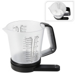 Excellent Houseware Keukenweegschaal Met Maatbeker - 1200 Ml - Tot 5 Kg