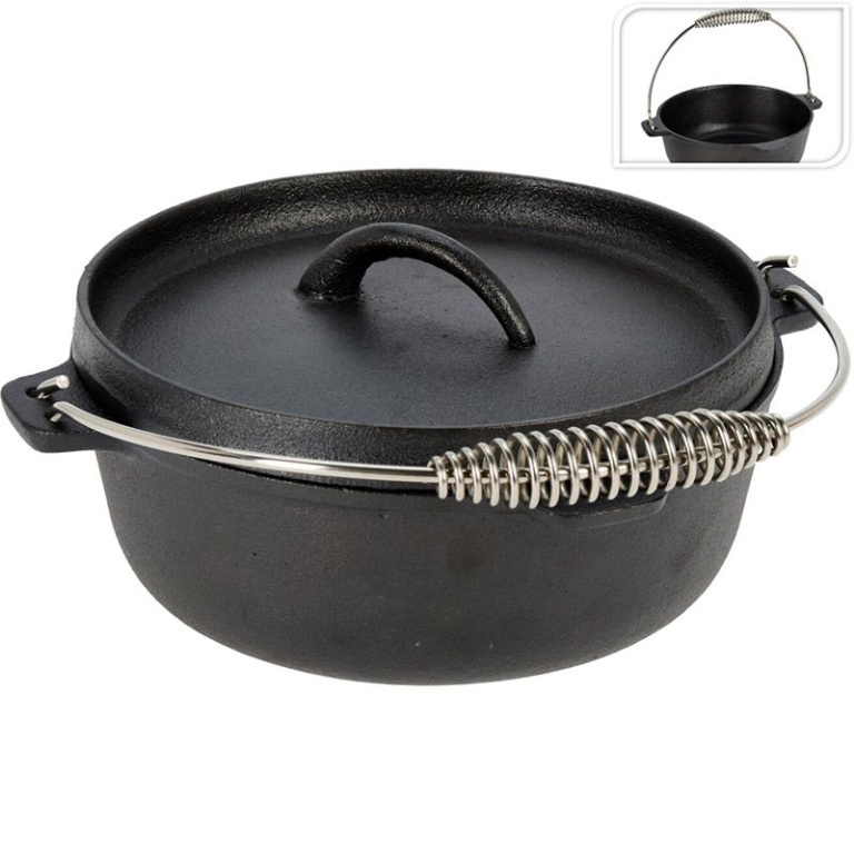 Dutch Oven Pan - Gietijzer - 20 Cm