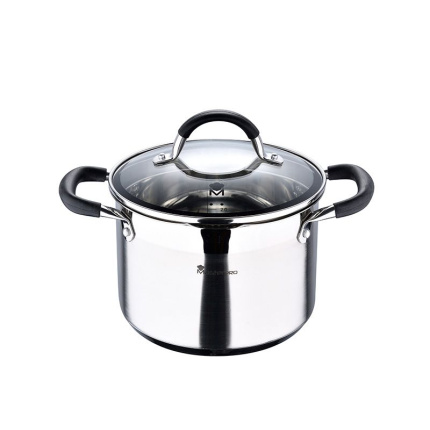 Bergner Masterpro Kookpan - Met Deksel - Ø20 Cm - 4.0L