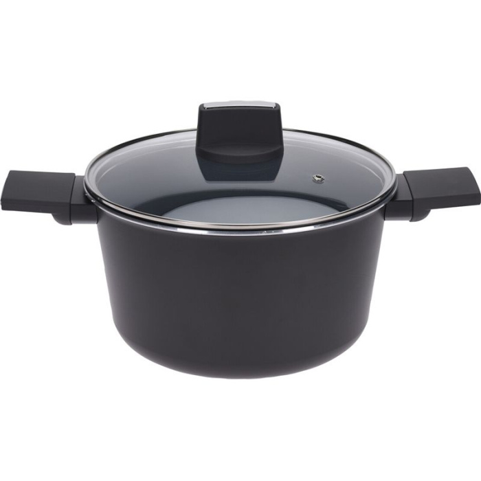 Excellent Houseware Braadpan Met Deksel - Ø24Cm - Aluminium