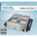 Excellent Electrics Buffetwarmer Met Warmhoudplaat - 2X2.4 Liter