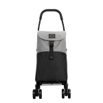 Ceruzo Go Four Boodschappentrolley  - Grijs / Zwart - 43.5 Liter - By Playmarket