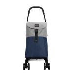 Ceruzo Go Four Boodschappentrolley  - Blauw / Grijs - 43.5 Liter - By Playmarket