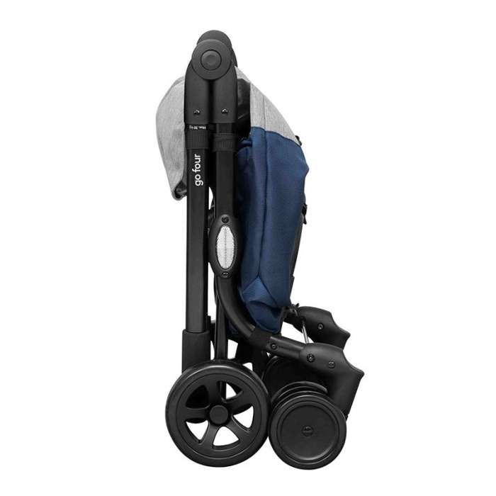 Ceruzo Go Four Boodschappentrolley  - Blauw / Grijs - 43.5 Liter - By Playmarket