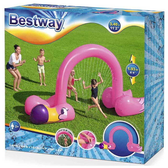 Bestway Flamingo Sproeier - 193 X 340Cm