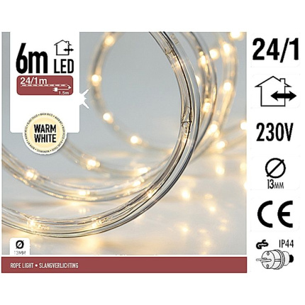 Led Lichtslang - 6 Meter - Warm Wit