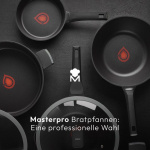 Bergner Masterpro Gastro Koekenpan - Ø 20 Cm - Inductie - Heatdot Technology Indicator - Duurzaam