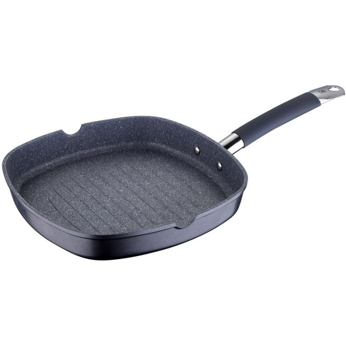 Bergner Masterpro Grillpan - 28Cm - Speciaal Voor Inductie