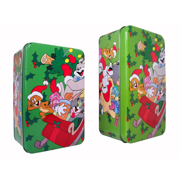 Kerstblikken Tom & Jerry - 2 Stuks